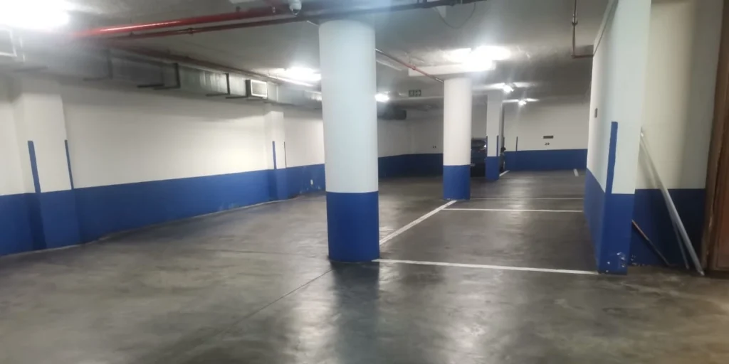 commercial and industrial parking-lot-cleaning
